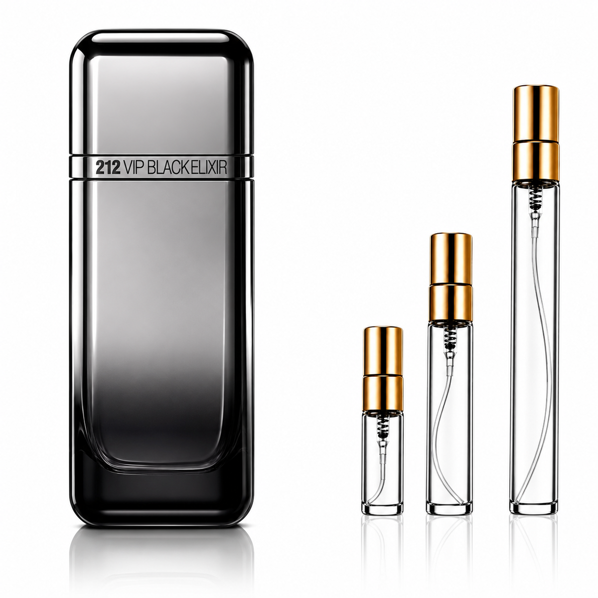 Decant Carolina Herrera 212 VIP Black Elixir EDP